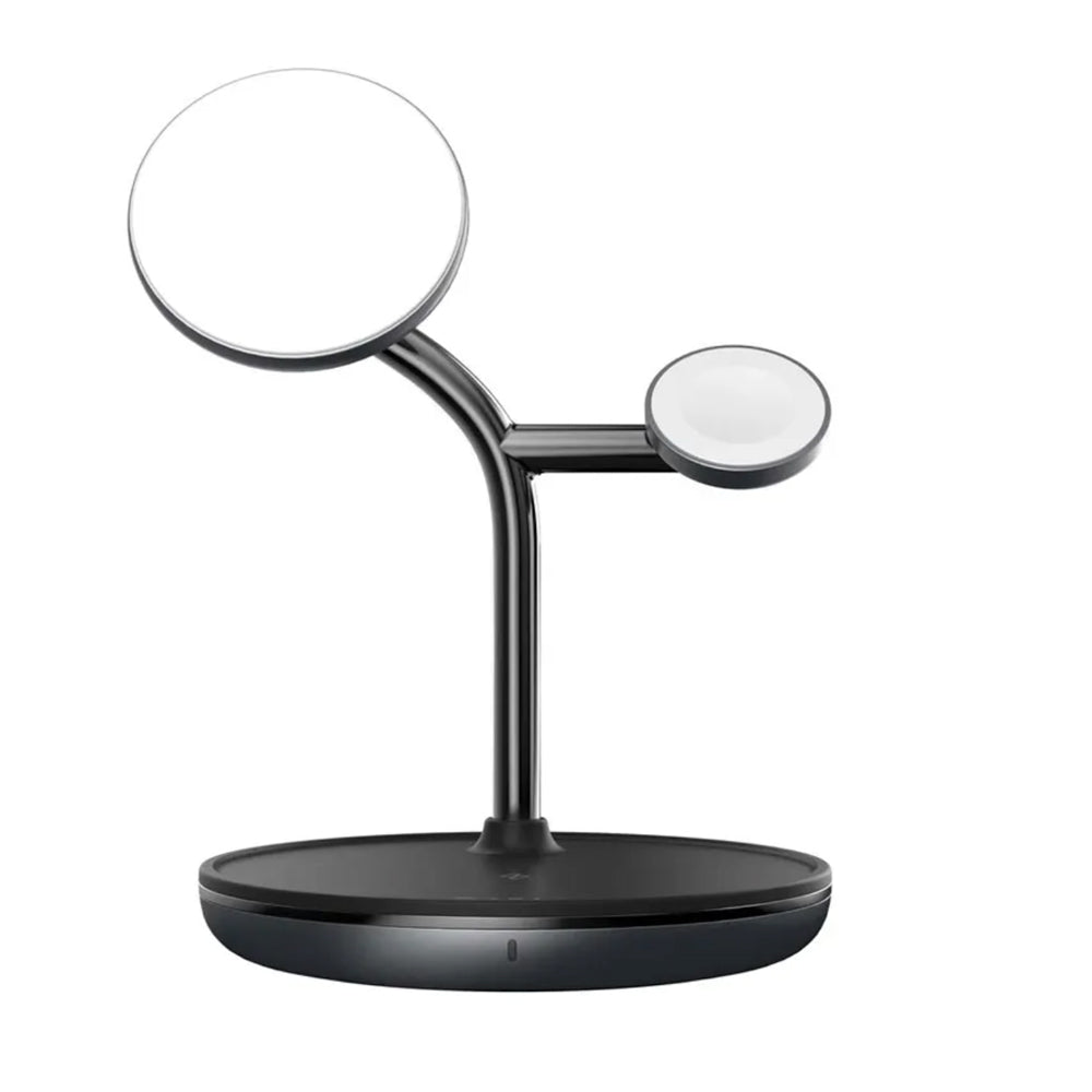 Adam Elements OMNIA M3+ Magnetic 3-in-1 Wireless Charging Station Black