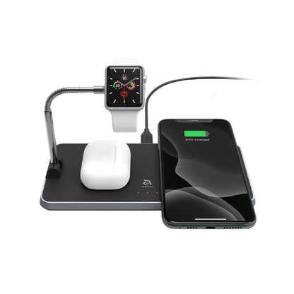 Adam OMNIA Q3 3-in-1 Foldable Fast Wireless Charging Station