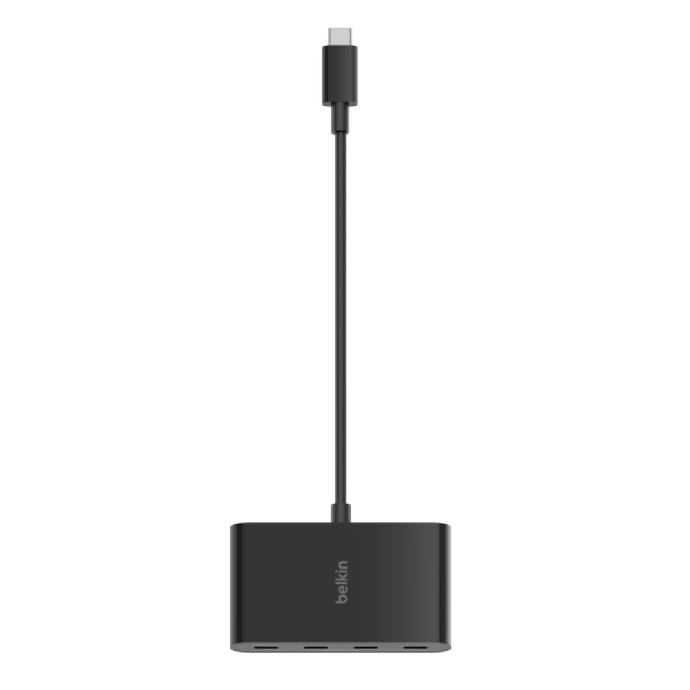 Belkin Connect 4 Port USB-C Hub with 100W Power Delivery Black