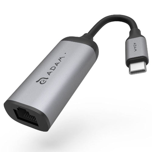 Adam Elements CASA e1 USB-C to Gigabit Ethernet Adapter Grey