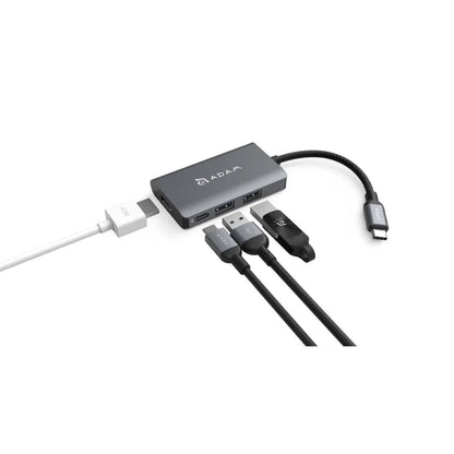 Adam Elements CASA A01 Mini 4-Port USB-C Hub 4K HDMI