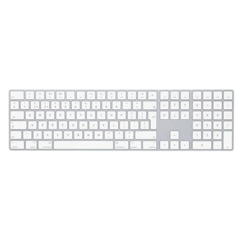 Apple Magic Keyboard with Numeric Keypad Wireless Bluetooth Silver Finish