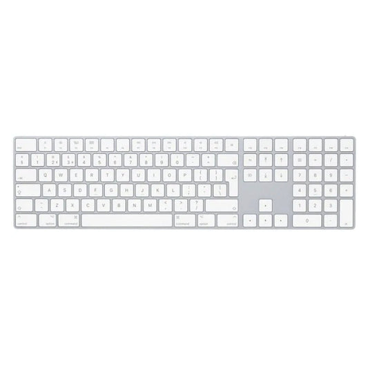 Apple Magic Keyboard with Numeric Keypad Wireless Bluetooth Silver Finish