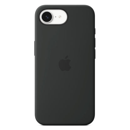 Apple iPhone 16e Silicone Case with MagSafe Black Finish