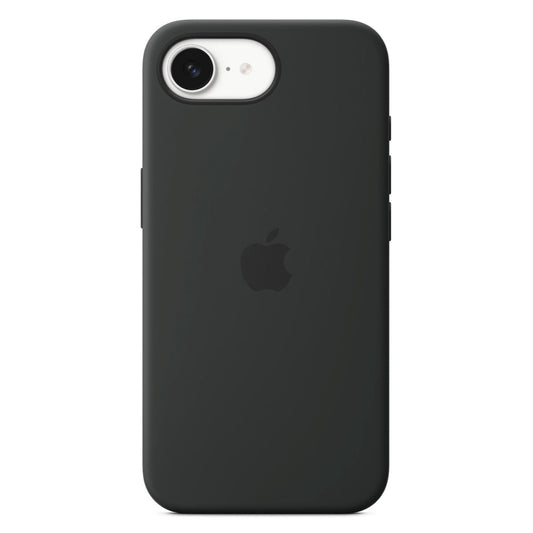 Apple iPhone 16e Silicone Case with MagSafe Black Finish