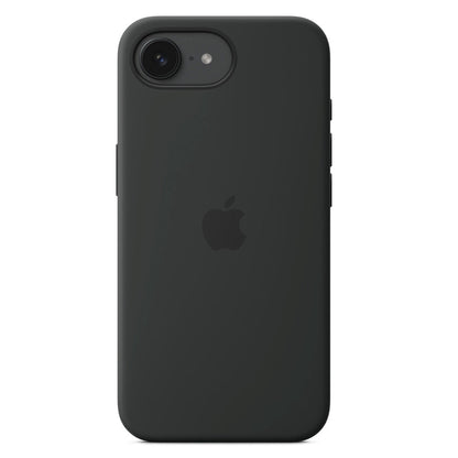 Apple iPhone 16e Silicone Case with MagSafe Black Finish