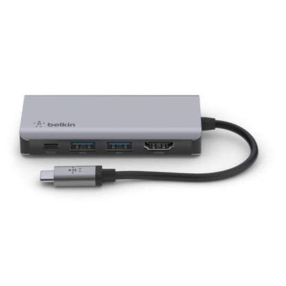 Belkin Connect 4-in-1 USB-C Multiport Hub with 100W Power Delivery