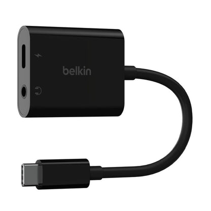 Belkin RockStar USB-C to 3.5mm Audio and 60W Charging Adapter