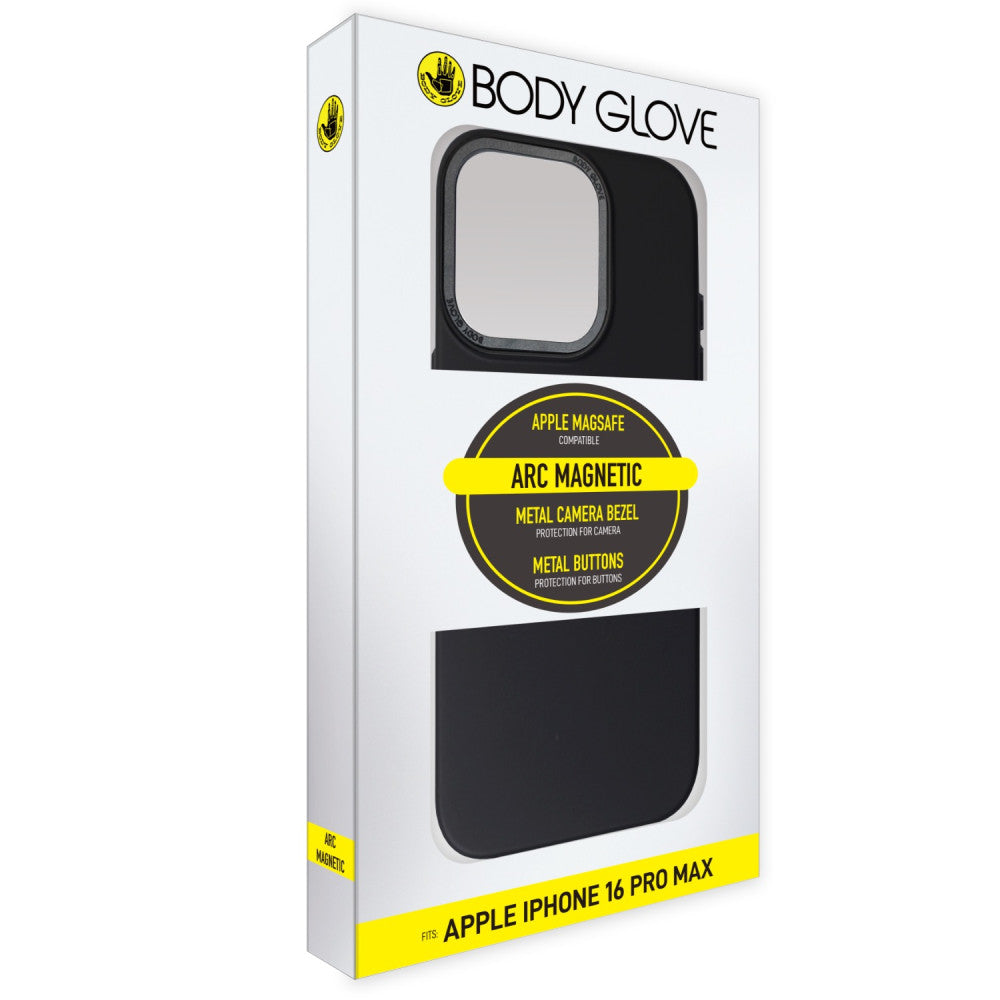 Body Glove Arc Magnetic iPhone 16 Pro Max Case Black