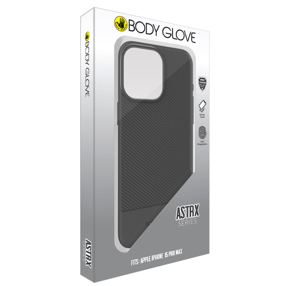 Body Glove ASTRX Carbon Fiber Slim Case iPhone 15 Pro Max