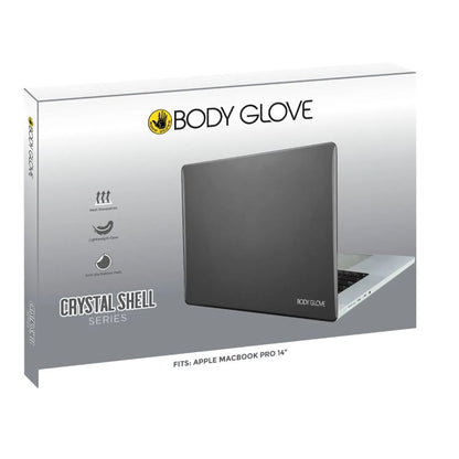 Body Glove Black Crystal HardShell Case for MacBook Pro 14-inch