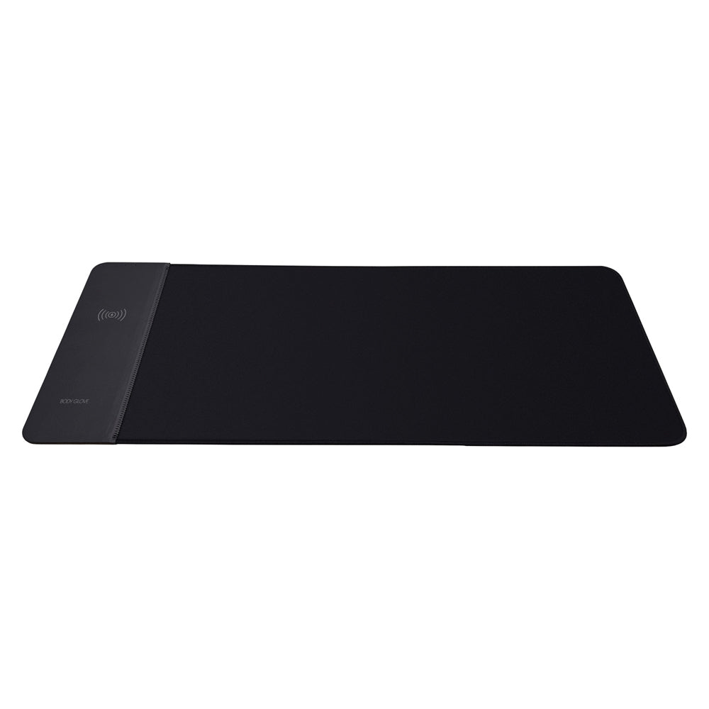 Body Glove 15W Wireless Charging Large Desktop Mousepad Black
