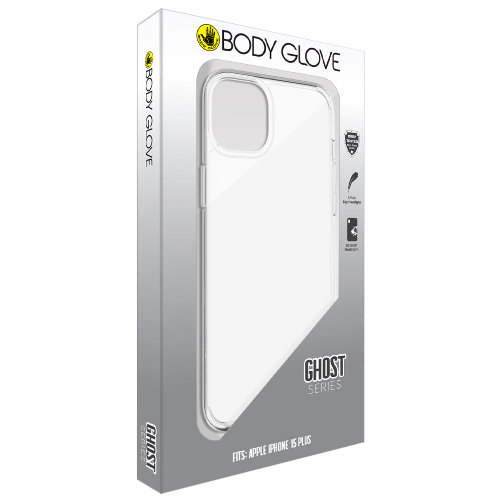 BodyGlove Ghost Clear Ultra-Thin Protective Case for iPhone 15 Plus