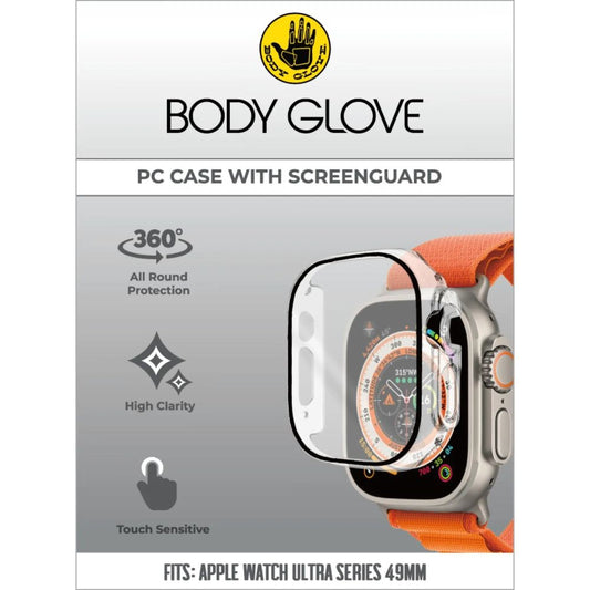 Body Glove Clear PC Case Screen Protector Apple Watch Ultra 49mm