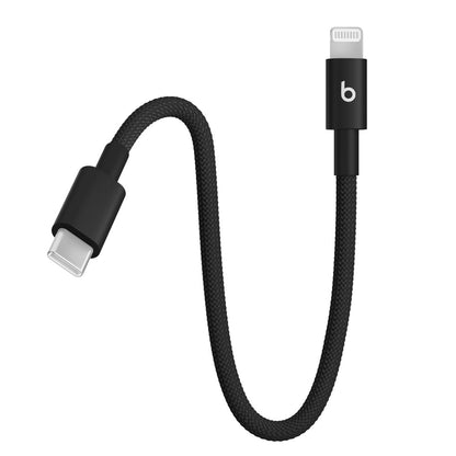 Beats Woven USB-C to Lightning 8-Inch Short Charging Cable