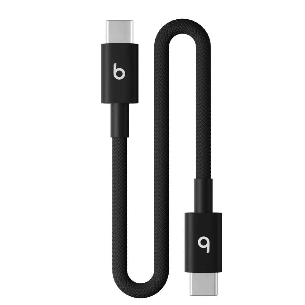 Beats 20cm USB-C to USB-C Woven Durable Short Charging Cable