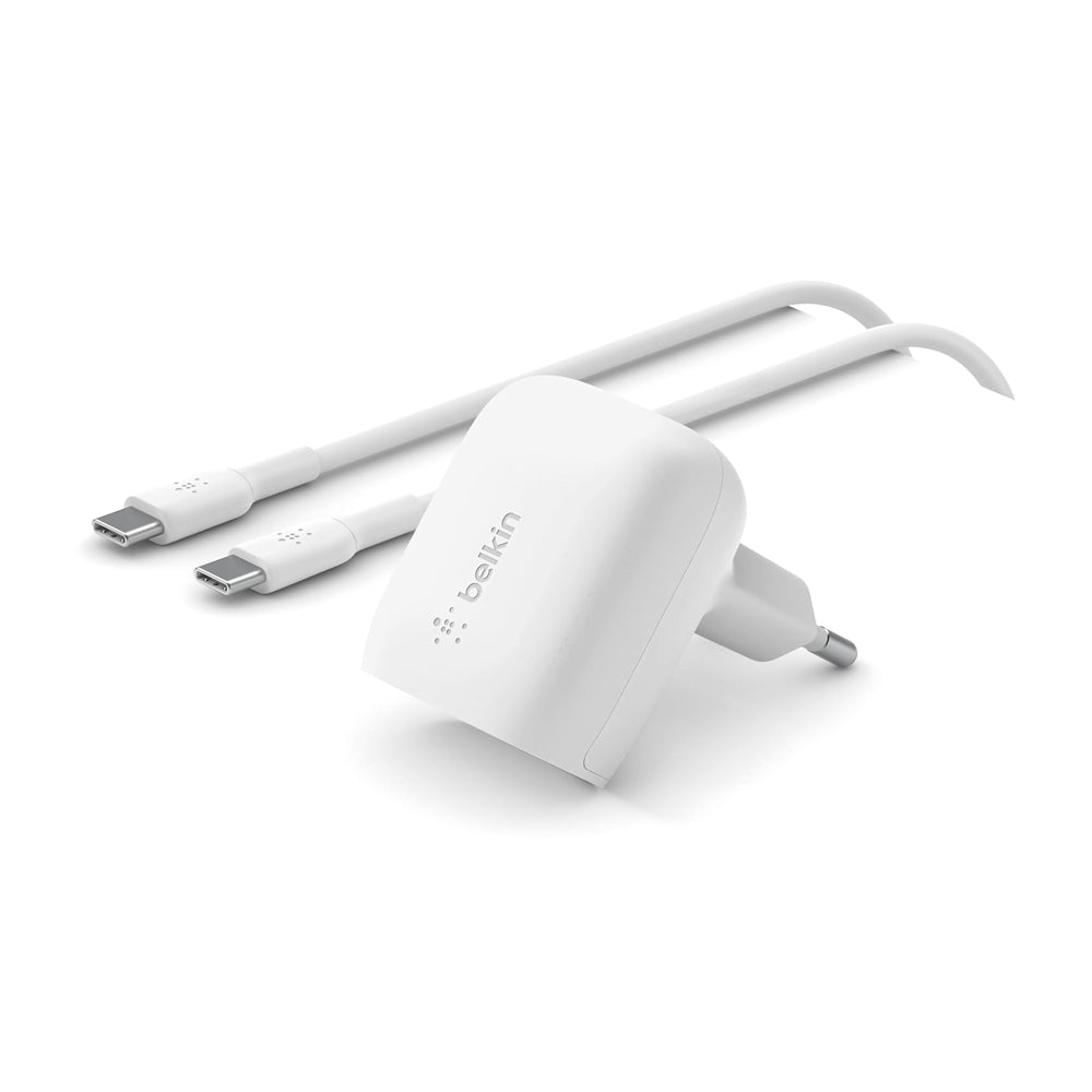 Belkin 20W USB-C BoostCharge Fast Wall Charger with 1m Cable