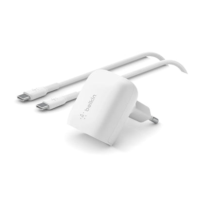 Belkin BoostCharge 20W USB-C Wall Charger with 1m Charging Cable