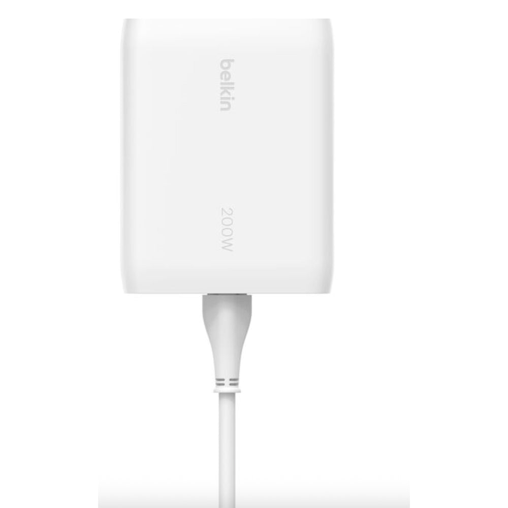 Belkin BoostCharge Pro 200W 4-Port GaN USB-C Desktop Wall Charger