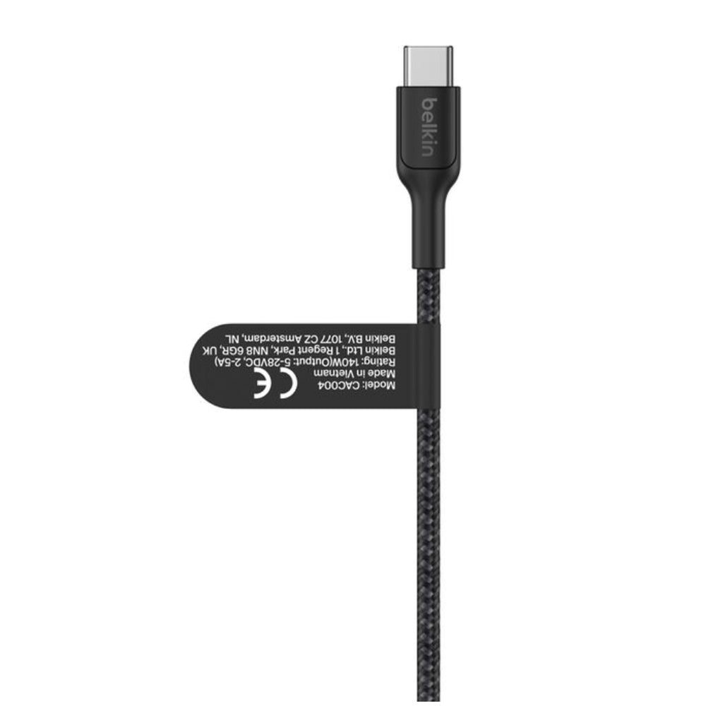 Belkin BoostCharge Pro 140W 2-in-1 USB-C Dual Charging Cable
