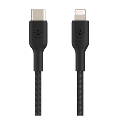 Belkin BoostCharge 6.6ft USB-C to Lightning Braided Fast Charging Cable