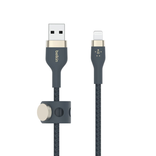 Belkin Boost Charge Pro-Flex Braided USB to Lightning Cable 1m Blue