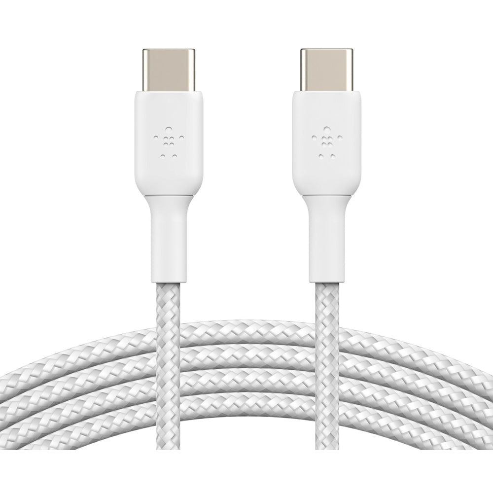 Belkin BoostCharge 3.3ft Braided USB-C to USB-C Cable 2-Pack