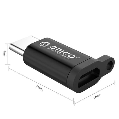 Orico USB-C to Micro USB OTG Adapter with Lanyard