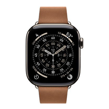 Apple Watch Modern Buckle 42mm Caramel FineWoven Magnetic Band Strap