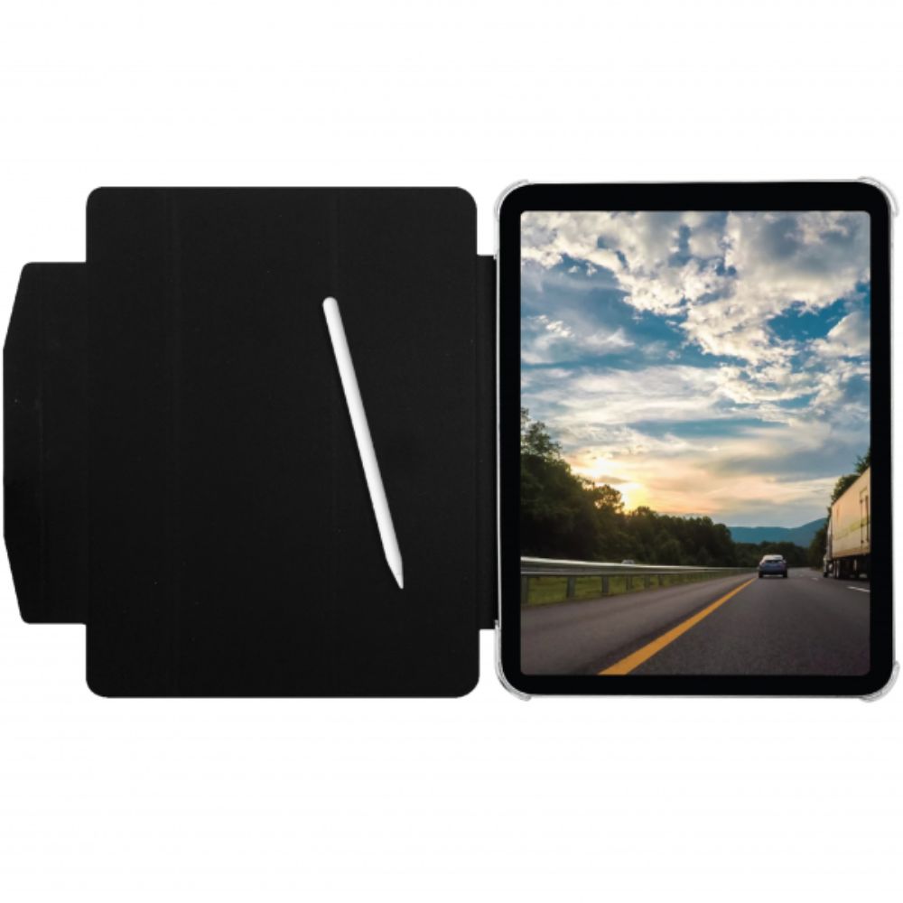 Macally Black Faux Leather Case Stand for 12.9-inch iPad Pro