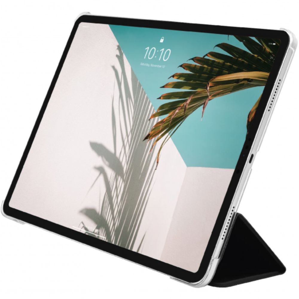 Macally Black Faux Leather Case Stand for 12.9-inch iPad Pro