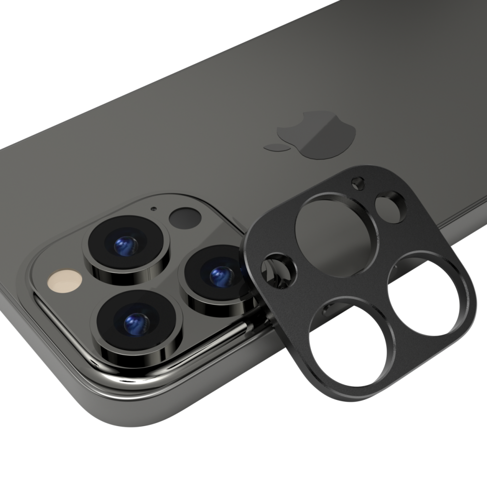 SwitchEasy LenShield Aluminum Camera Protector for iPhone 13 Black