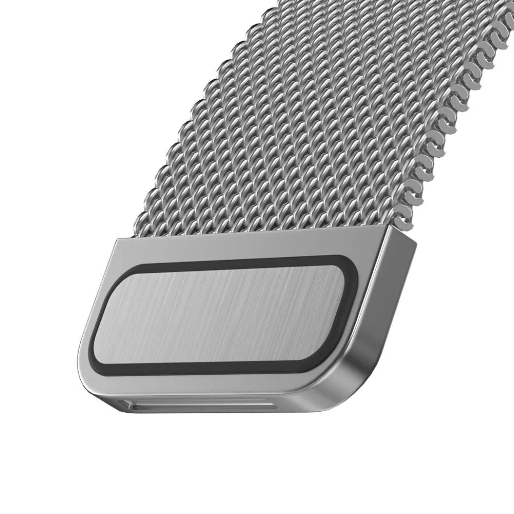 SwitchEasy Mesh Stainless Steel Magnetic Loop for Apple Watch Silver
