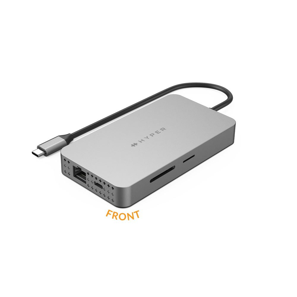 HyperDrive Dual 4K HDMI 10-in-1 USB-C Hub for MacBook Air Pro