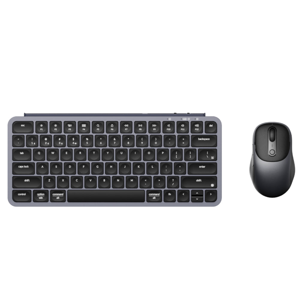 Keychron B1 Pro 75% Wireless Keyboard and Mouse Combo Grey
