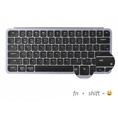 Keychron B1 Pro 75% Wireless Keyboard and Mouse Combo Grey