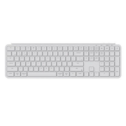 Keychron B6 Pro Slim Full Size Wireless Keyboard Ivory White