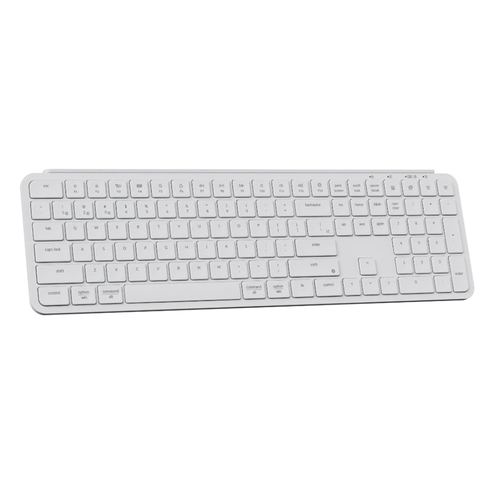 Keychron B6 Pro Slim Full Size Wireless Keyboard Ivory White