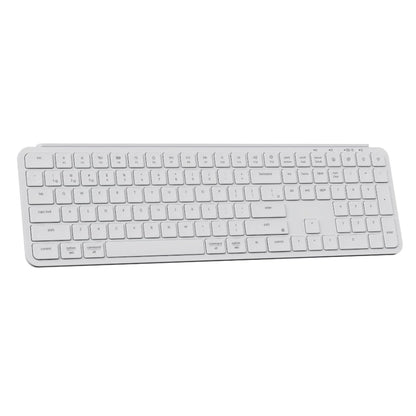 Keychron B6 Pro Slim Full Size Wireless Keyboard Ivory White