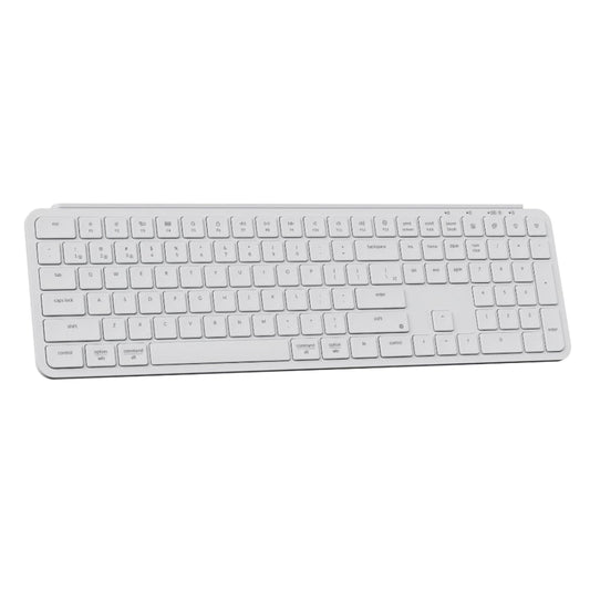 Keychron B6 Pro Slim Full Size Wireless Keyboard Ivory White