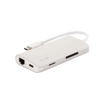LMP 8-Port USB-C Mini Dock with 4K HDMI and Ethernet