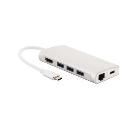 LMP 8-Port USB-C Mini Dock with 4K HDMI and Ethernet
