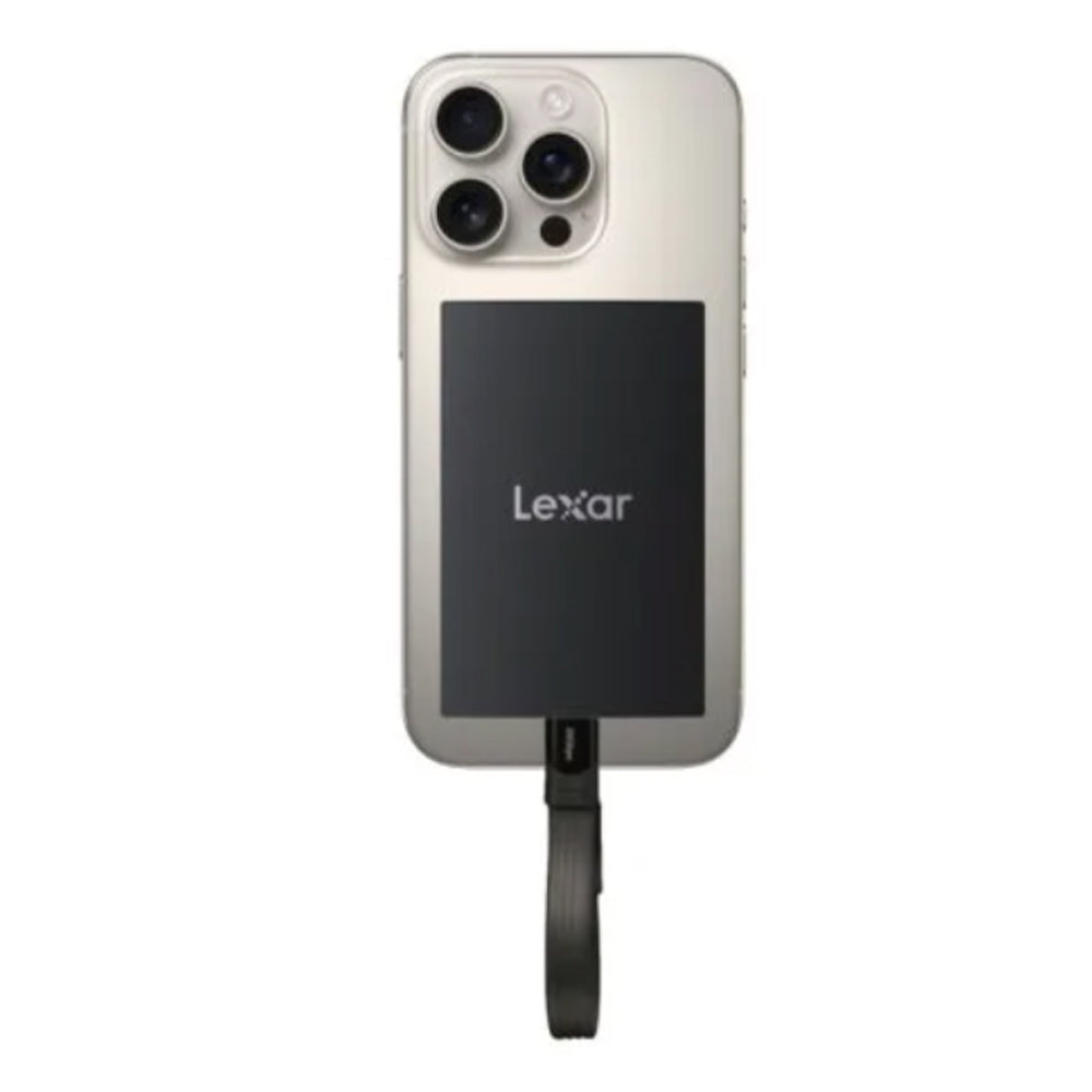 Lexar SL500 1TB External Portable SSD USB 3.2 Magnetic Black