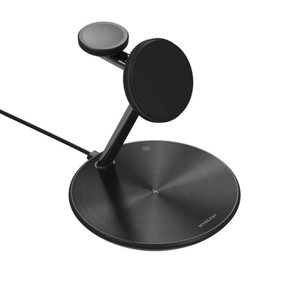 SwitchEasy 5-in-1 Magnetic Wireless Charging Stand for iPhone and Watch