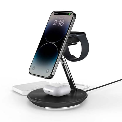 SwitchEasy 5-in-1 Magnetic Wireless Charging Stand for iPhone and Watch