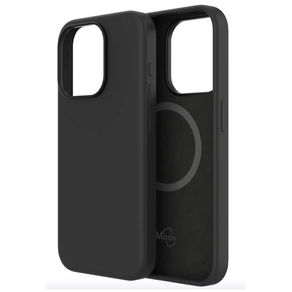 Moov Soft Touch MagSafe Silicone Case for iPhone 15 Pro Max
