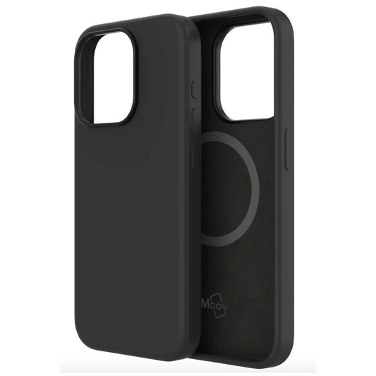 Moov Soft Touch MagSafe Silicone Case for iPhone 15 Pro Max