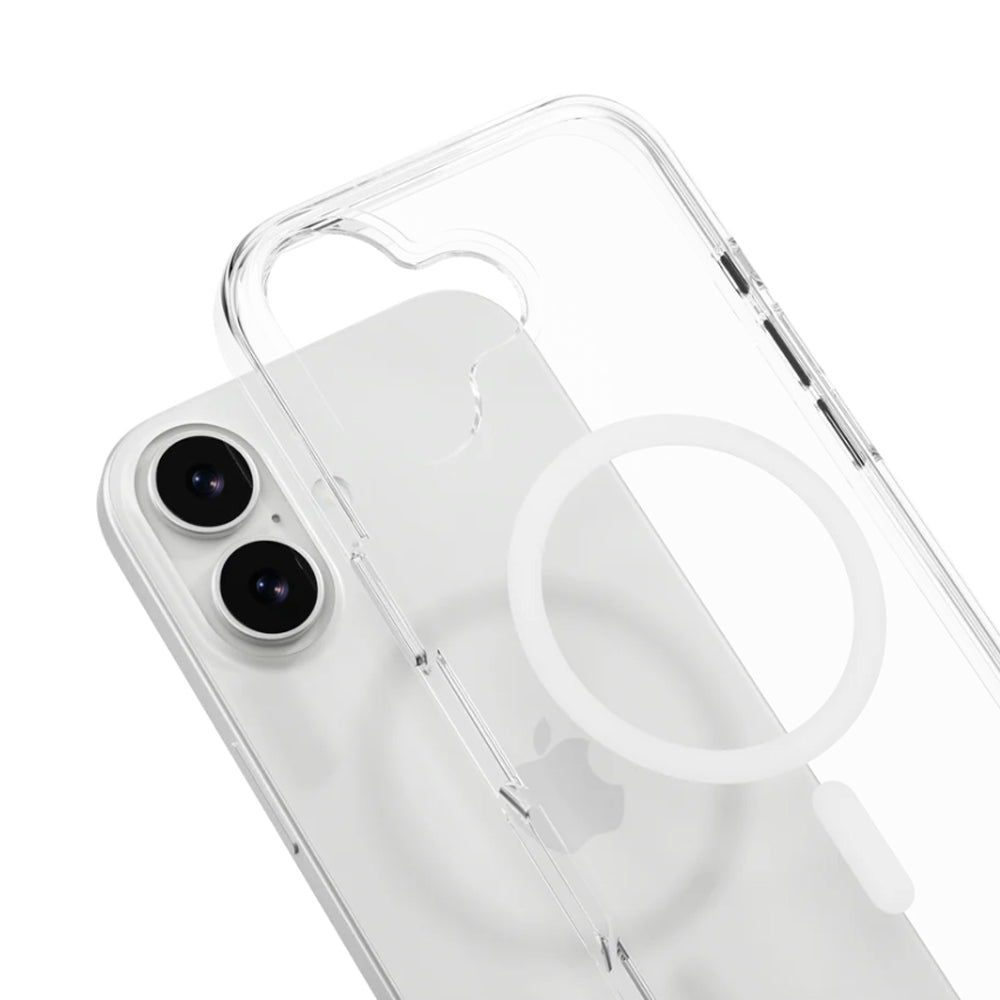 MagEasy Bright M Anti-Yellowing Clear MagSafe Case for iPhone 17