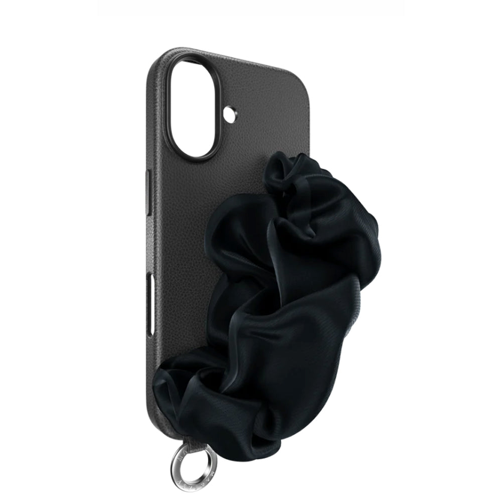 MagEasy Foulard M Bracelet Leather Case for iPhone 17 Pro Midnight
