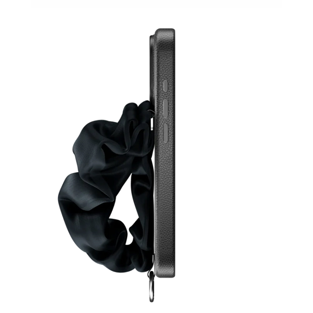 MagEasy Foulard M Bracelet Leather Case for iPhone 17 Pro Midnight